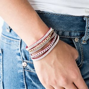 Fashion Fiend - Red Bracelet (OS) - B:A2