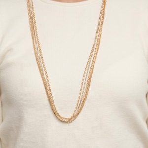 Undauntingly Urban - Gold Necklace (OS) - B:A6