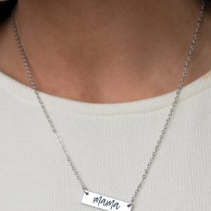 Blessed Mama - Silver Necklace (OS) - B:A6