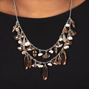 Candlelit Cabana - Brown Necklace (OS) - B:A6