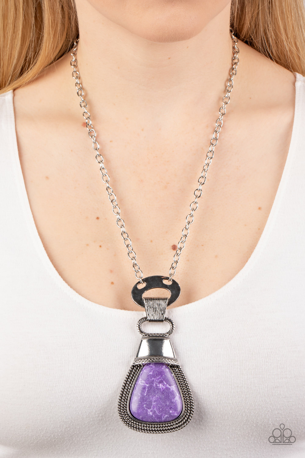 Rodeo Royale - Purple Necklace (OS) - B:A6