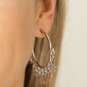 Happy Independence Day - Silver Earring (OS) - B:A5