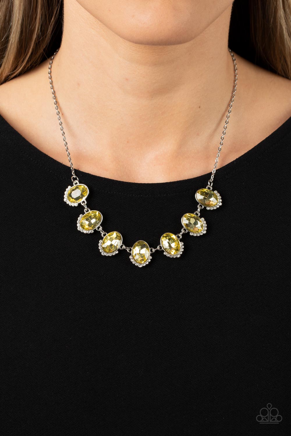 Unleash Your Sparkle - Yellow Necklace (OS) - B:A6