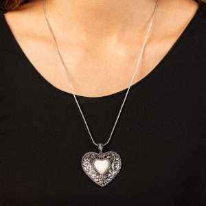 Wholeheartedly Whimsical - White Necklace (OS) - B:A6