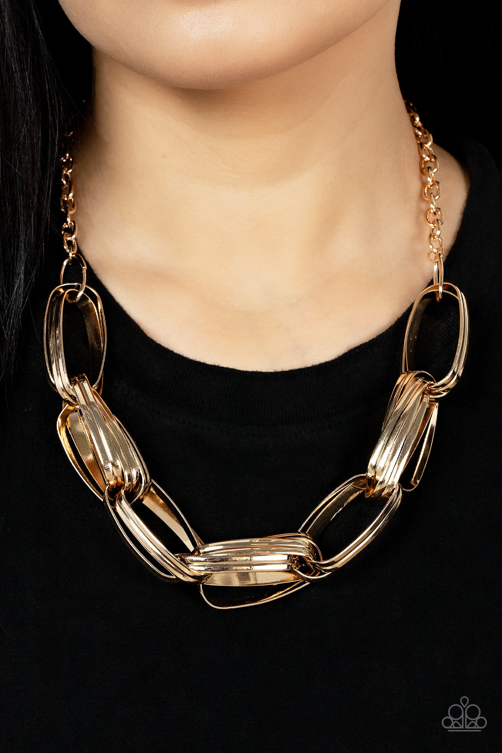 Fiercely Flexing - Gold Necklace (OS) - B:A6