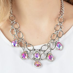 Show-Stopping Shimmer - Multi Necklace (OS) - B:A6