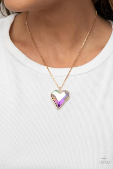 Lockdown My Heart - Gold Necklace (OS) - B:A6