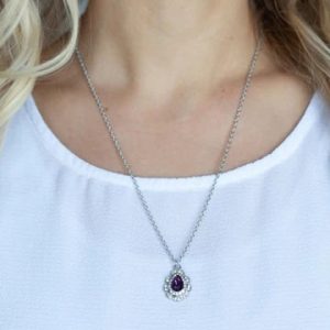 Vintage Validation - Purple Necklace (OS) - B:A6