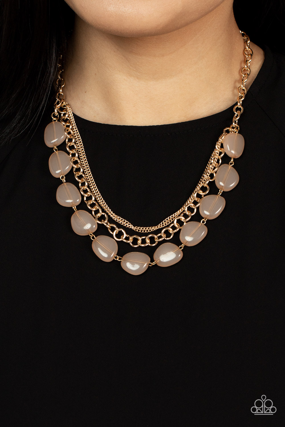 Pumped Up Posh - Gold Necklace (OS) - B:A6