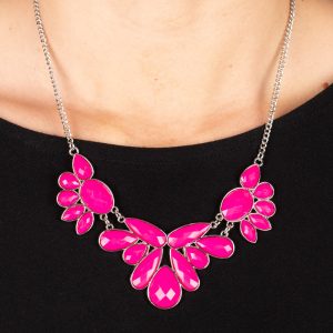 A Passing FAN-cy - Pink Necklace (OS) - B:A6