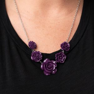PRIMROSE and Pretty - Purple Necklace (OS) - B:A6