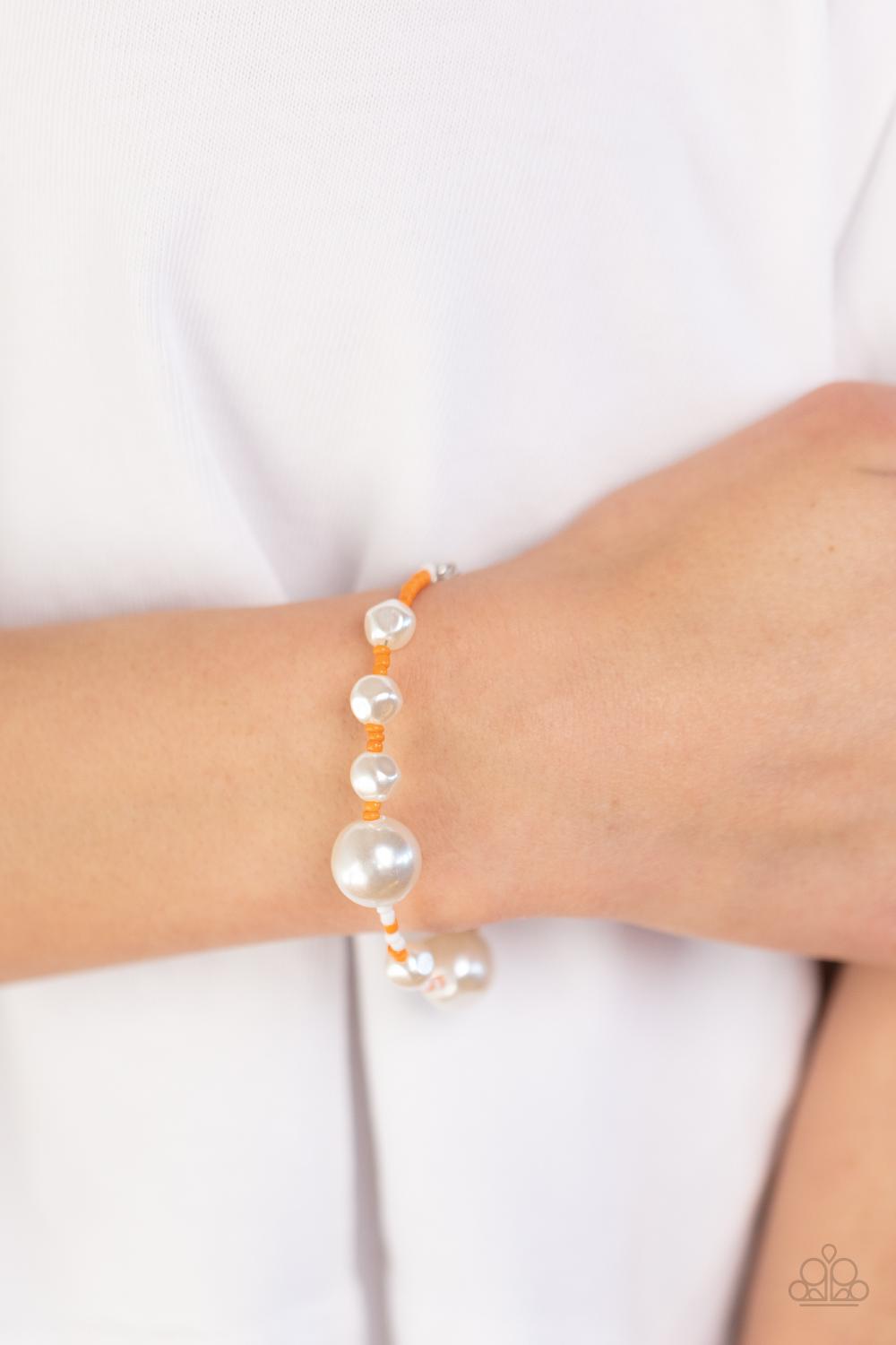 Contemporary Coastline - Orange Bracelet (OS) - B:A6