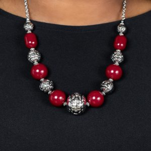 Girl Meets Garden - Red Necklace (OS) - B:A6