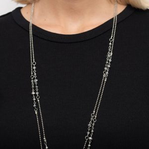 Petitely Prismatic - Silver Necklace (OS) B:A6