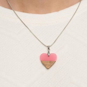 You Complete Me - Pink Necklace (OS) - B:A6