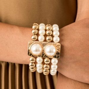 WEALTH-Conscious - Gold Bracelet (OS) - B:A6