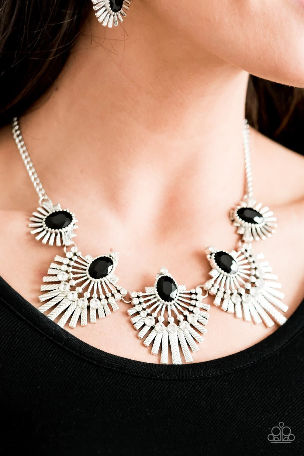 Miss YOU-niverse - Black Necklace (OS) - B:A6