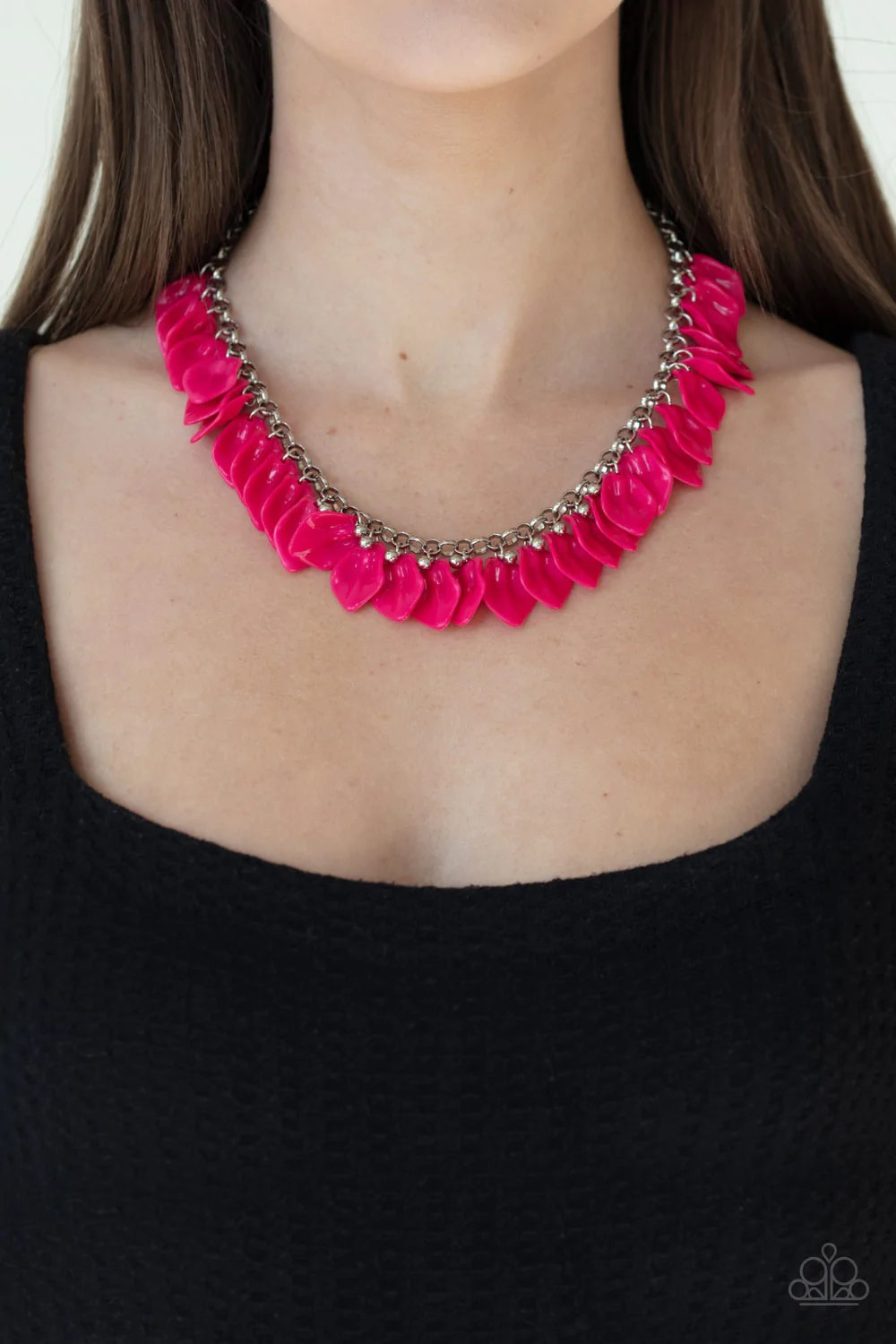 Super Bloom - Pink Necklace (OS) - B:A6