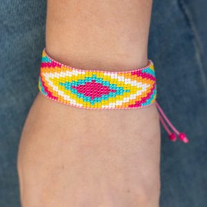 Beautifully Badlands - Pink Bracelet (OS) - B:A6