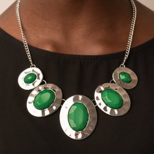 Rivera Rendezvous - Green Necklace (OS) - B:A6