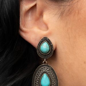 Country Soul - Brass Earring (CLIP-ON) (OS) - B:A5