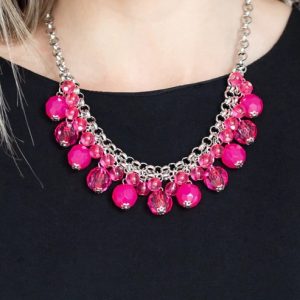 Fiesta Fabulous - Pink Necklace (OS) - B:A6