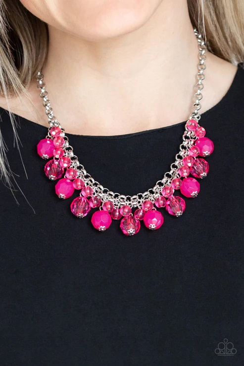 Fiesta Fabulous - Pink Necklace (OS) - B:A6