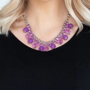 Fiesta Fabulous - Purple Necklace (OS) - B:A6
