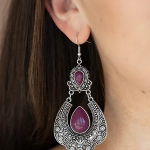 Rise and Roam - Purple Earrings (OS) - B:A5
