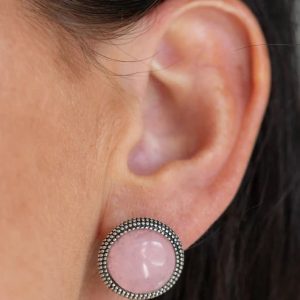 Desert Dew - Pink Post Earrings (OS) - B:A5