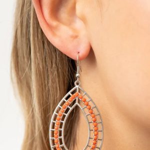 Fruity Fiesta - Orange Earrings (OS) - B:A5