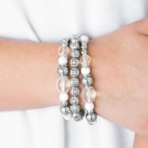 Malibu Marina - White Bracelet (OS) - B:A6