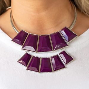 Lions, TIGRESS, and Bears - Purple Necklace (OS) - B:A6