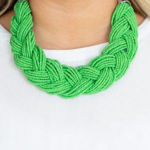 The Great Outback - Green Necklace (OS) - B:A6