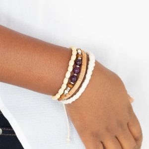 Natural-Born Navigator - Purple Bracelet (OS) - B:A6