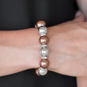 So Not Sorry - Brown Bracelet (OS) - B:A6