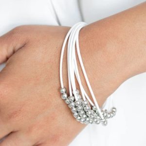 Mega Magnetic - White Bracelet (OS) - B:A6