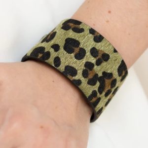 Cheetah Cabana - Green Bracelet (OS) - B:A6