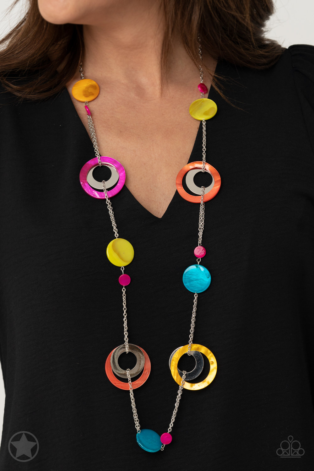 Kaleidoscopically Captivating - Multi Necklace (OS) - B:A1