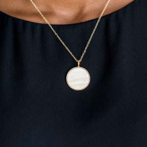 Shimmering Seashores - Gold Necklace (OS) - B:A1