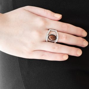 Radiating Riches - Brown Ring (OS) - B:A3