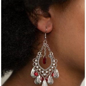 Musical Gardens - Pink Earring (OS) - B:A4