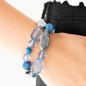 Rockin Rock Candy - Blue Bracelet (OS) - B:A2