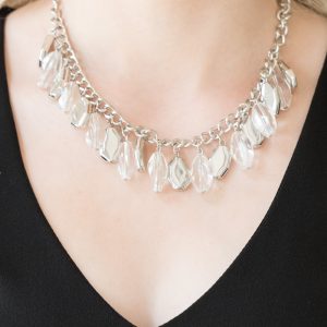 Fringe Fabulous - White Necklace (OS) - B:A1