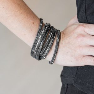 Rock Star Attitude - Black Urban Bracelet (OS)