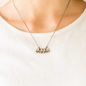 Deco Decadence - Brass Necklace (OS) - B:A1