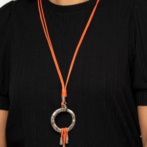 Tranquil Artisan - Orange Necklace (OS) - B:A1