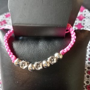 Starlet Shimmer S-Bead & S-flower - Neon Pink Bracelet (OS)
