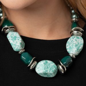 In Good Glazes - Blue Necklace (OS)