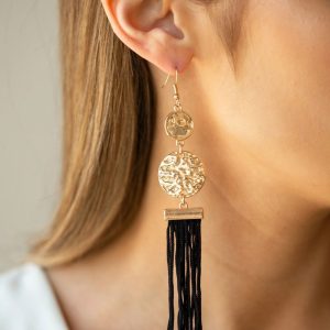 Lotus Gardens Earring - Gold Earring (OS) - B:A5